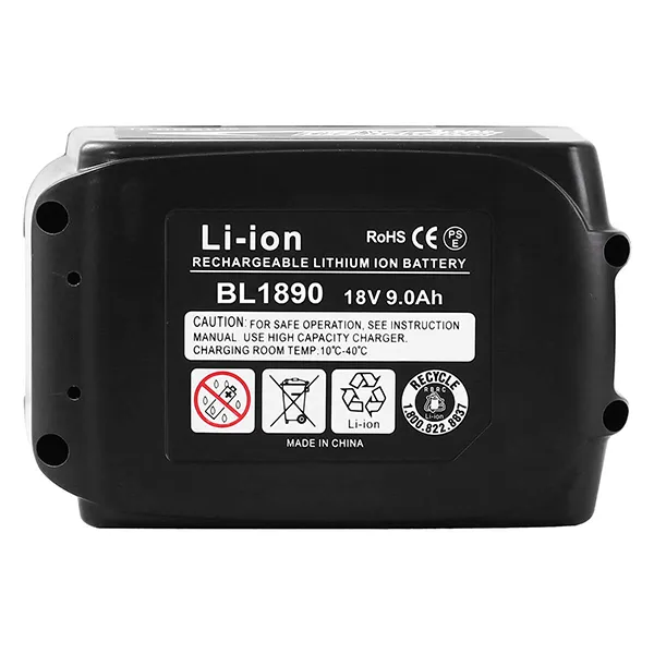 18V 9.0Ah Li‑Ion Battery For Makita Tools BL1860B BL1890B
