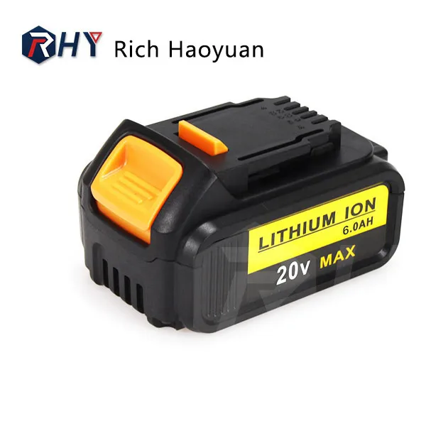 Batterie Lithium-Ion 18V 20V MAX pour outils électriques DeWalt XR DCB204 DCB205 DCB206