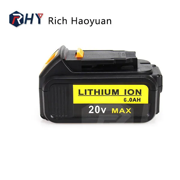 18V 20V MAX Lithium-Ion Battery For DeWalt XR Power Tools DCB204 DCB205 DCB206