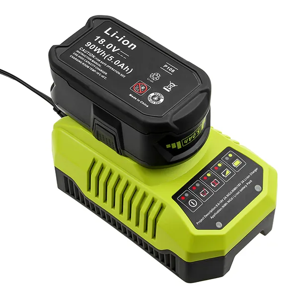 For Ryobi 18V P108 5.0Ah ONE PLUS Battery Replacement
