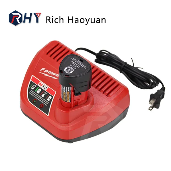 12V Lithium Ion Battery M12 Charger Replacement for Milwaukee Cordless Drill Power Tool