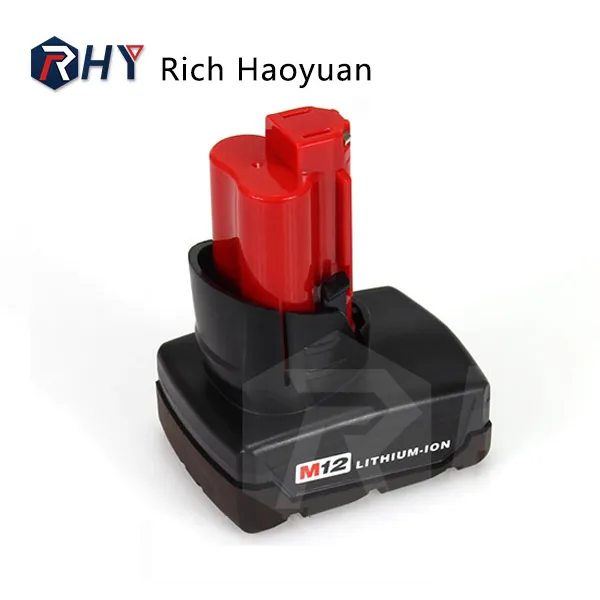12V 6.0Ah Lithium-ion Battery Replacement for Milwaukee M12 B6 48-11-2460